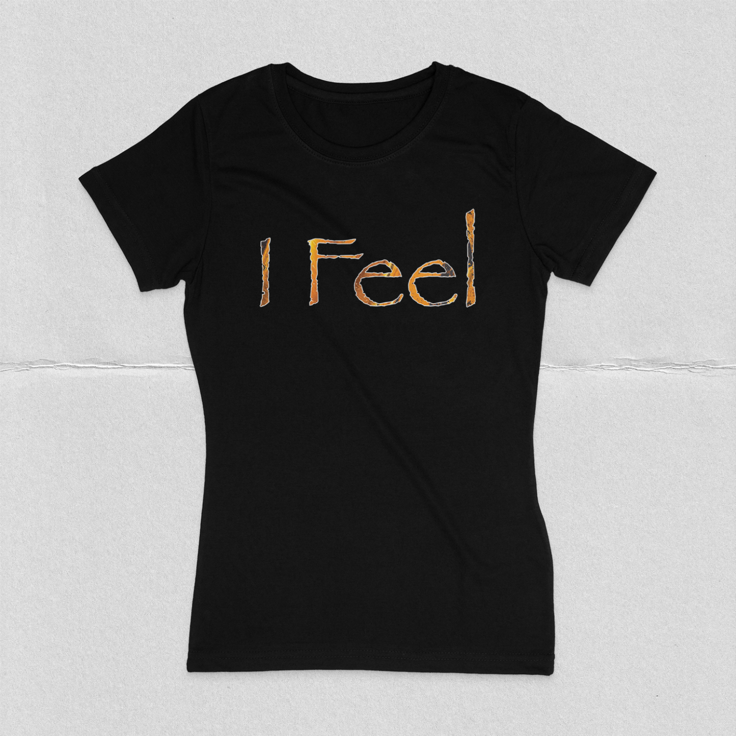 Gsmuv | Chakra Affirmations Meditation Gift | Sacral Chakras | Tigers Eye Stone " I Feel" Affirmation Women T-shirt