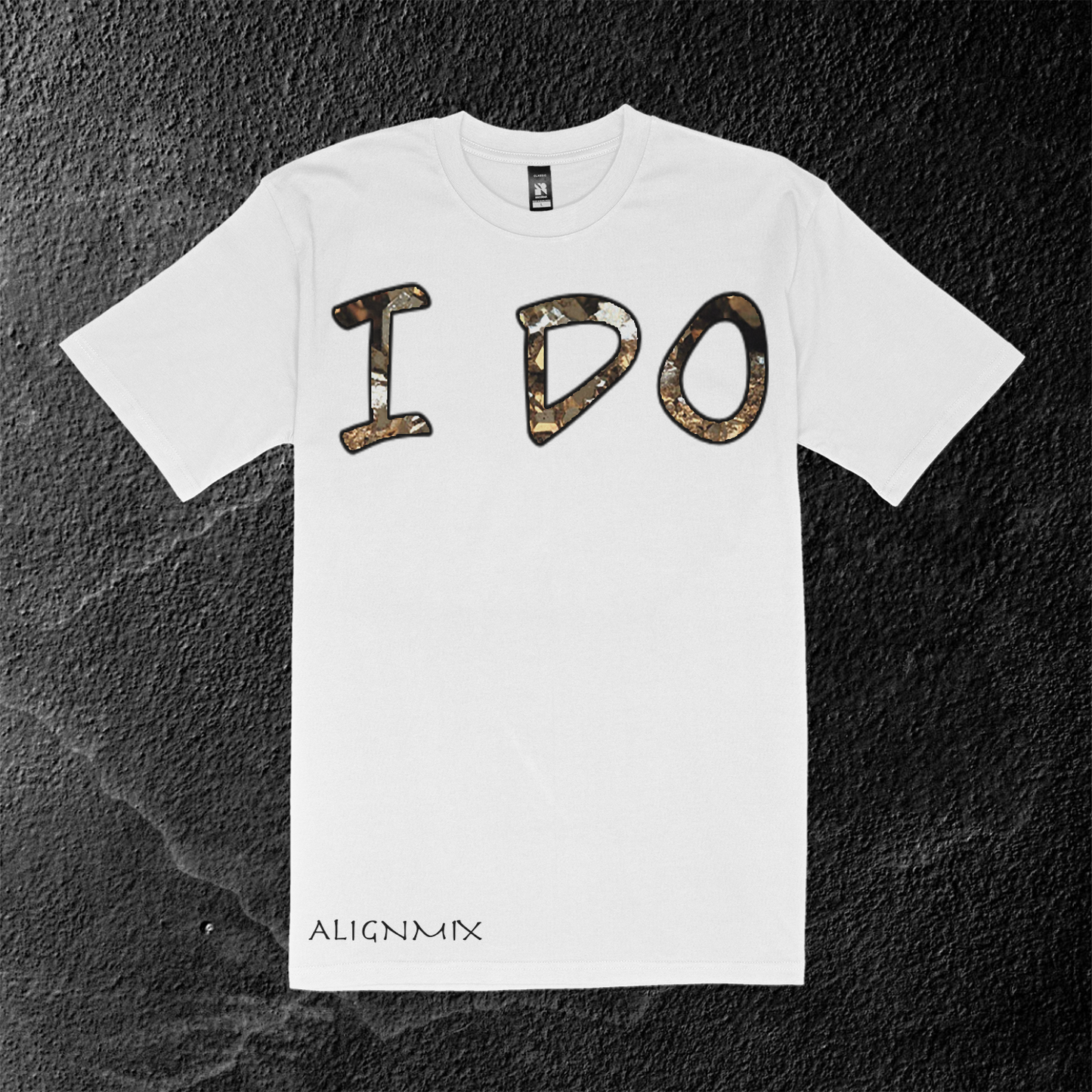 Gsmuv | Chakra Affirmations Meditation Gift | Solar Plexus | Pyrite Stone " I Do" Affirmation T-shirt