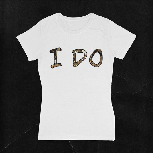 Gsmuv | Chakra Affirmations Meditation Gift | Solar Plexus | Pyrite Stone " I Do"  Affirmation Women T-shirt
