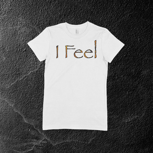 Gsmuv | Chakra Affirmations Meditation Gift | Sacral Chakras | Tigers Eye Stone " I Feel" Affirmation Women T-shirt