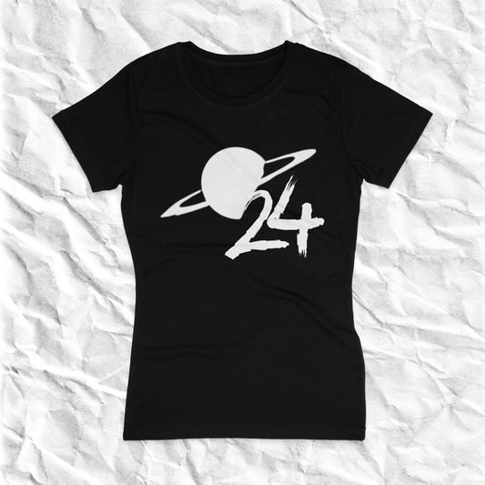 Gsmuv | Comfortable Trendy Fun " Planet 24 " Women T-shirt from Gsmuvmerch | Welcome To planet 2024