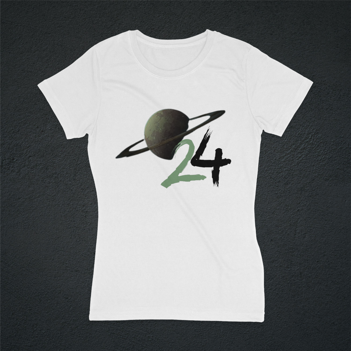 Gsmuv | Comfortable Trendy Fun " Planet 24 " Women T-shirt from Gsmuvmerch | Welcome To planet 2024